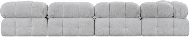 Meridian Furniture Ames 4-Piece Gray 136" Sofa-3