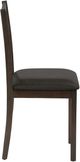 Monarch Specialties Inc. 2-Piece Dark Brown/Espresso Side Chair Set-3
