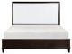 Homelegance® Niles Black/Cherry Eastern King Panel Storage Bed-2