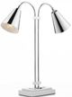 Currey & Company Symmetry Polished Nickel Double Desk Lamp-1