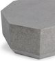 Classic Home Morse Dark Gray Concrete Outdoor Coffee Table-4