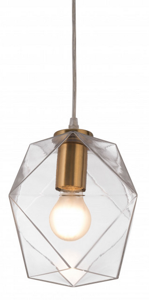 Zuo® Modern Jenny Gold Ceiling Lamp-1