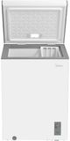 Midea® 24" 5.1 Cu. Ft. White Chest Freezer-3