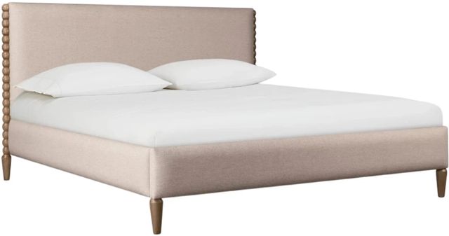 Modus Furniture Langley Autumn Forest King Upholstered Panel Bed-0
