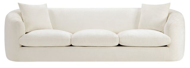 Meridian Furniture Penelope Cream Upholstered Sofa-1