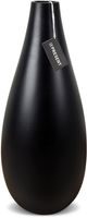 Le Present Drop Slim Black 15.7" Vase-0
