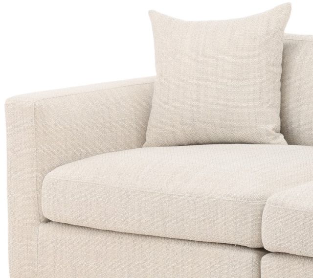 Dovetail Furniture Erica 3-Piece Glendale Taupe Right-Arm Facing Sofa Sectional and Chaise-2