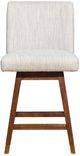 Isabella 26" Beige Swivel Counter Stool-2