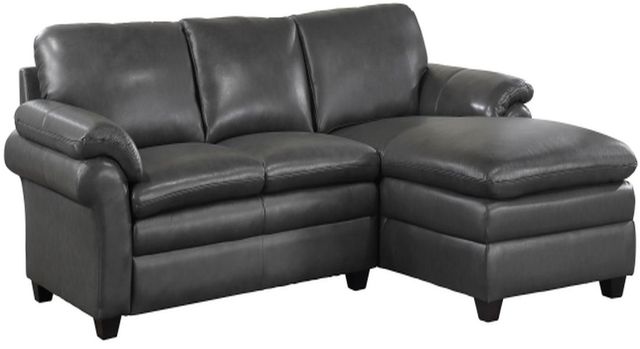 Homelegance® Exton 2-Piece Gray Sectional-0