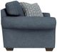 Flexsteel® Vail Blue Dusk Chair and a Half-2