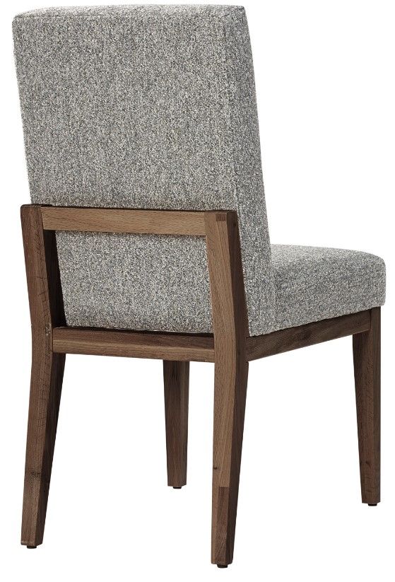 Artisan & Post by Vaughan-Bassett Dovetail Charcoal/Aged Gray Upholstered Dining Side Chair-1