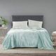Olliix by Madison Park Microlight Blue King Blanket-1