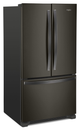 Whirlpool® 20 Cu. Ft. Wide Counter Depth French Door Refrigerator-Fingerprint Resistant Black Stainless Steel-3