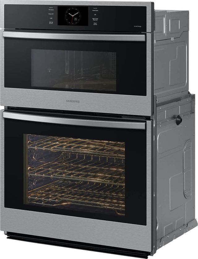 Samsung 6 Series 30" Stainless Steel Oven/Microwave Combination Electric Wall Oven-1