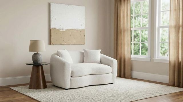 Coaster® Isabella Sand Upholstered Loveseat-1