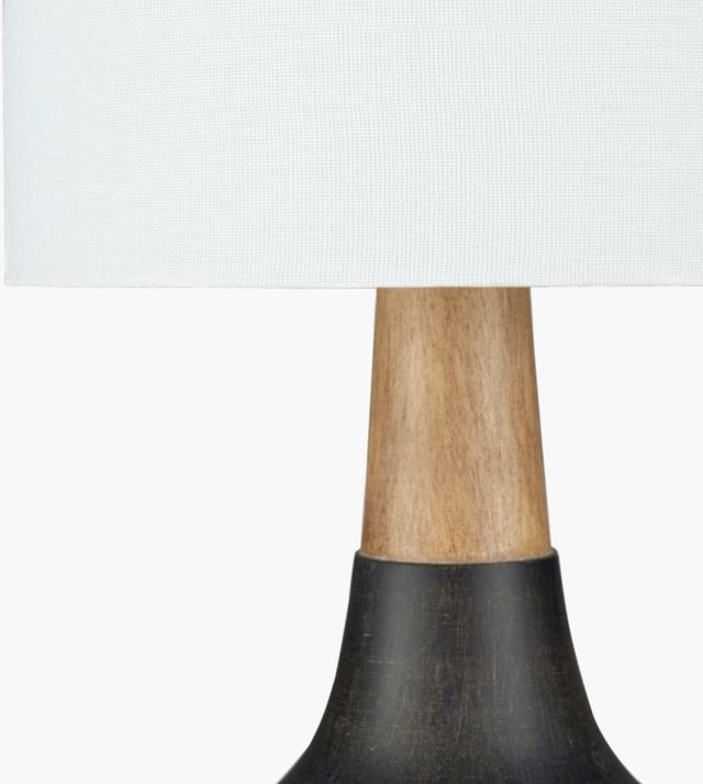 Surya Kent Black Table Lamp-1
