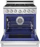 Thor Kitchen® X Series 36" Stainless Steel Premium Freestanding Pro Style Gas Range-1