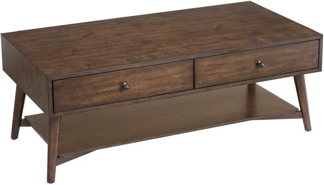 Martin Svensson Mid-Century Modern Espresso Cocktail Table-1