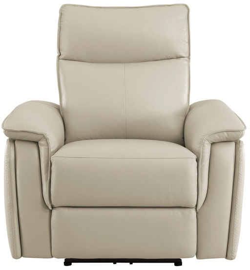 Homelegance® Maroni Taupe Power Recliner with Power Headrest-2