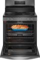 Frigidaire Gallery® 30" Smudge-Proof® Black Stainless Steel Freestanding Electric Range -4
