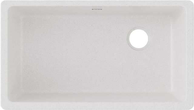 Elkay Quartz Classic® White 33" x 18-3/4" x 9-1/2" Single Bowl Undermount Sink-1