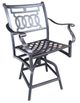 CabanaCoast® Customizable Verona Aluminum Outdoor Balcony Stool-0