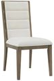 Riverside Furniture Pasadena Casual Taupe/White Upholstered Dining Side Chair-0