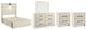 Signature Design by Ashley® Cambeck 5-Piece Whitewash Full Panel Bed Set-0
