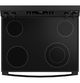 GE® 400 Series 30" Black Freestanding Electric Range-3