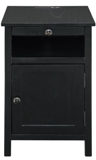 Signature Design by Ashley® Treytown Black Chairside End Table-1