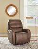 Signature Design by Ashley® Motion-Max Saddle Power Swivel Glider Recliner-1