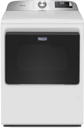 Maytag 7.4 Cu. Ft. White Electric Dryer with Advanced Moisture Sensing