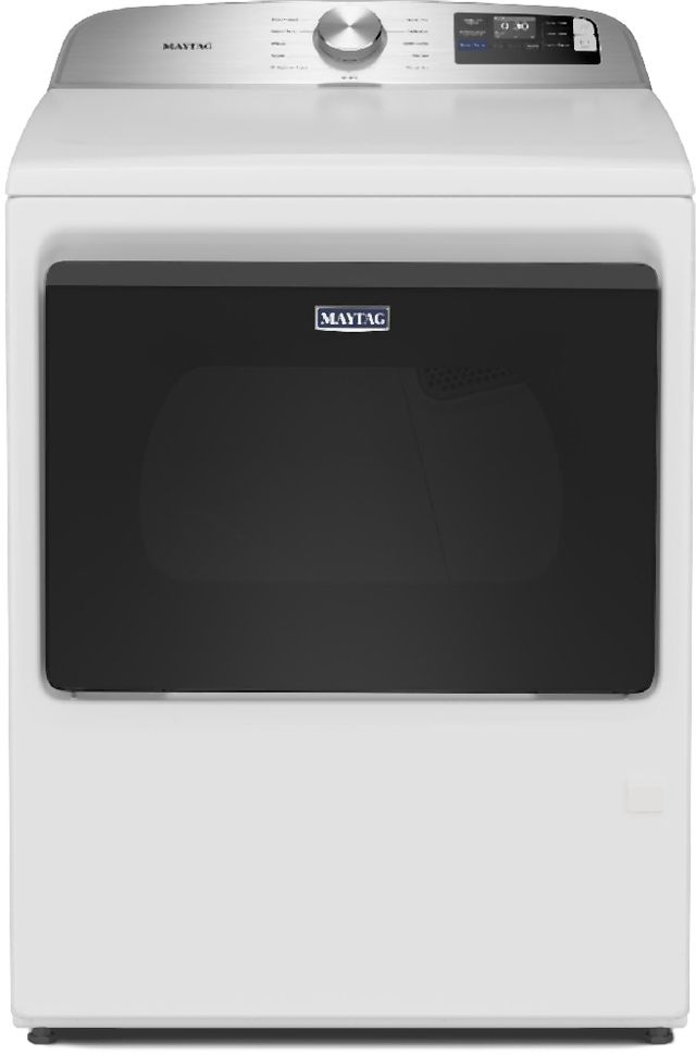 Maytag 7.4 Cu. Ft. White Electric Dryer with Advanced Moisture Sensing-0