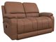 La-Z-Boy® Greyson Caramel Leather Manual Reclining Loveseat-0