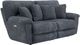 American Wholesale Furniture Paxon Smoke Power Reclining Sofa with Headrest-0