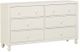 Mazin Furniture Wellsummer White Dresser-1