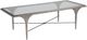 Artistica Home® Porto Tempered Glass Top Cocktail with Silver Base-0