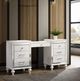 New Classic® Home Furnishings Valentino White Dressing Table-1