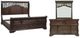 Liberty Furniture Arbor Place 3-Piece Brownstone King Sleigh Bedroom Set-0
