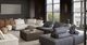Diamond Sofa® Platform 5-Piece Grey Modular Lounger Set-1