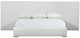 Bernhardt Solaria Weathered Bone/White King Upholstered Panel Bed-2