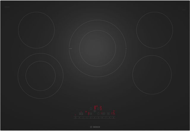 Bosch 800 Series 30" Black Frameless Electric Cooktop -0