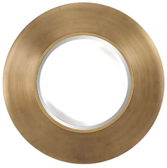 Uttermost® Contessa Gold Round Mirror-0
