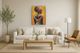 Classy Living Captivating African Lady with Orange Accents II Wall Art-1