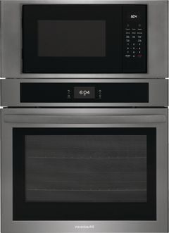 Frigidaire® 30" Black Stainless Steel Oven/Microwave Combo Electric Wall Oven 