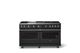 Viking® 5 Series 60" Antique Bronze Pro Style Gas (NG) Range with Polished Chrome Trim-3