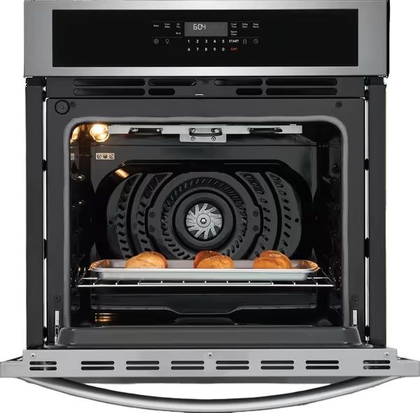 Frigidaire® 27” Stainless Steel Single Wall Oven with Air Fry-4