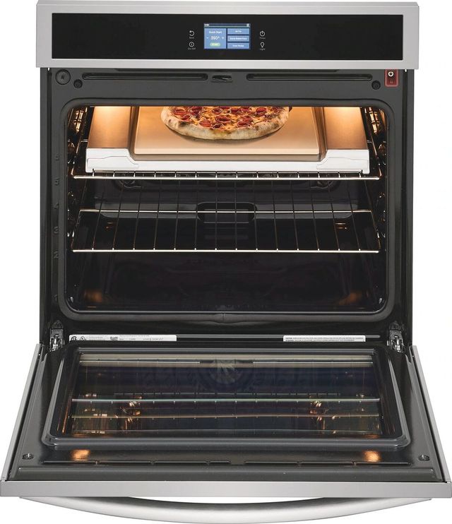 Frigidaire Gallery® 30" Smudge-Proof® Stainless Steel Single Electric Wall Oven with Stone-Baked Pizza-4