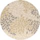 Surya Cosmopolitan Neutral 8' Round Rug-0