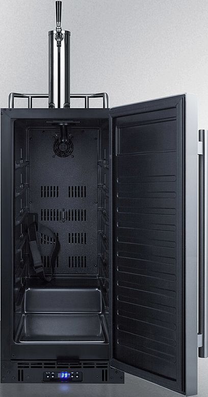 Summit® 2.9 Cu. Ft. Stainless Steel Wine Cooler-2